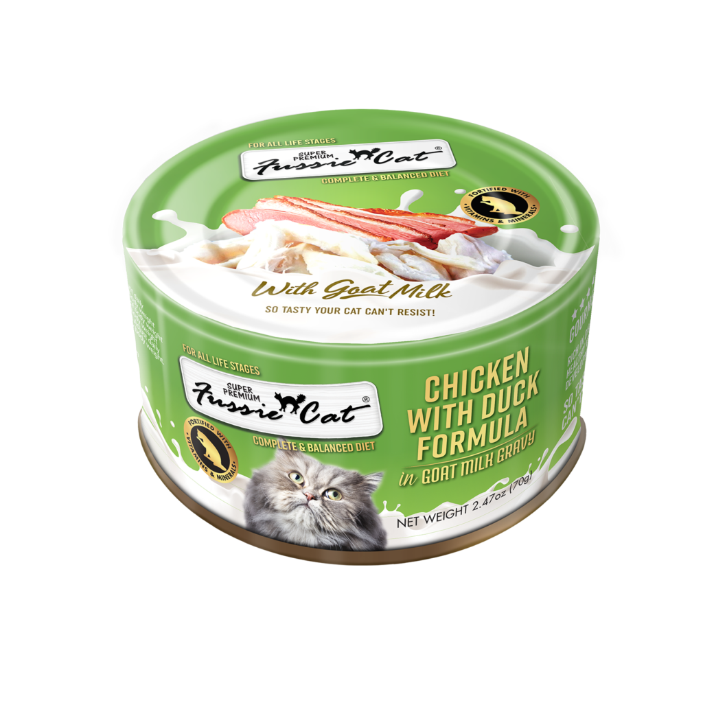 Fussie Cat Cans with Goat's Milk