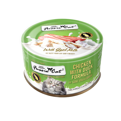 Fussie Cat Cans with Goat's Milk
