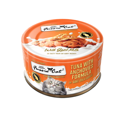 Fussie Cat Cans with Goat's Milk
