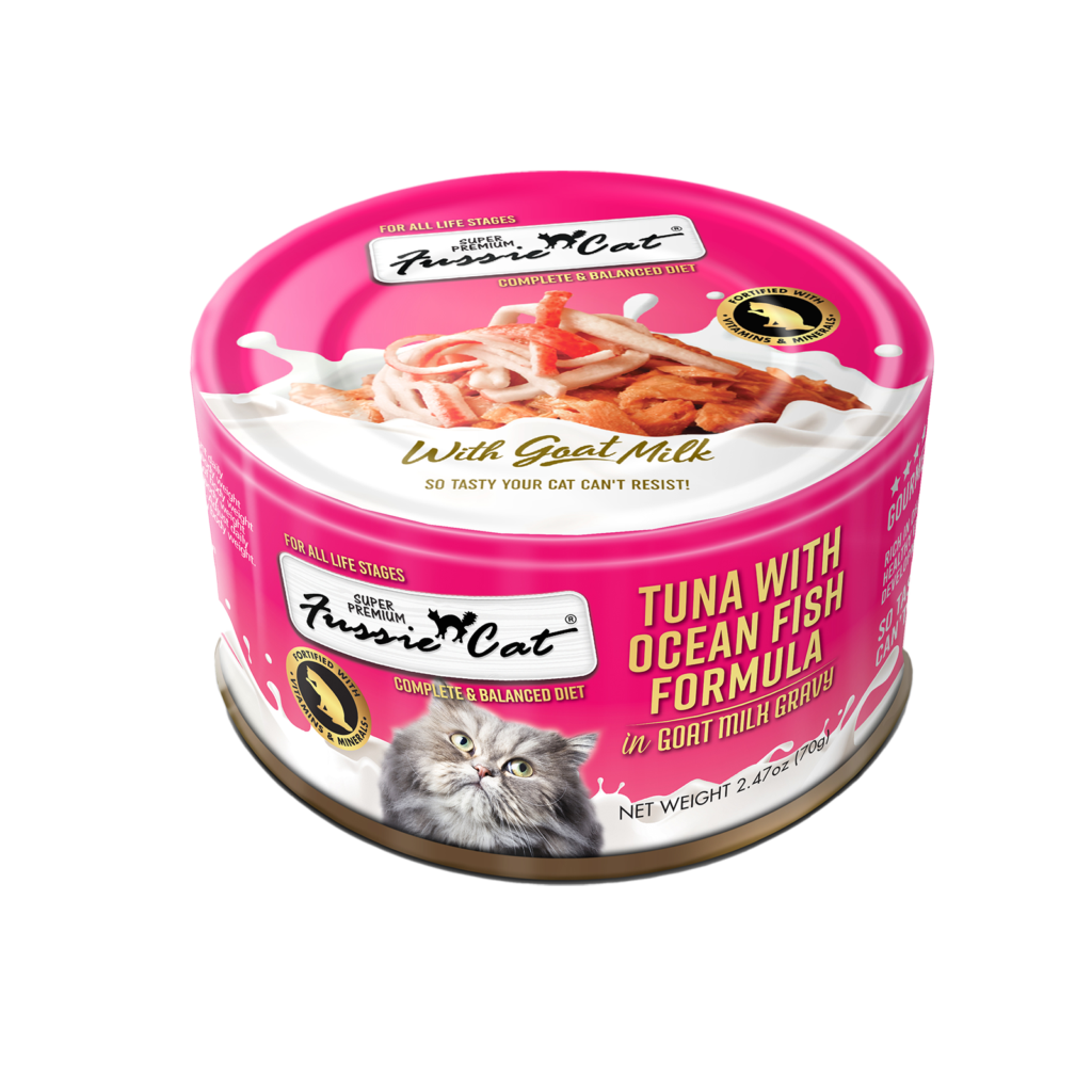 Fussie Cat Cans with Goat's Milk