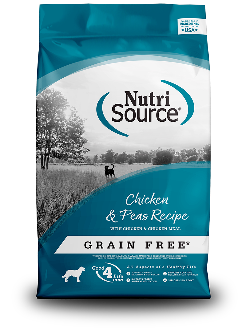 NutriSource Dog Grain Free Chicken &  Pea