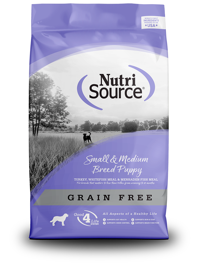 NutriSource Dog Grain Free Small & Medium Breed Puppy