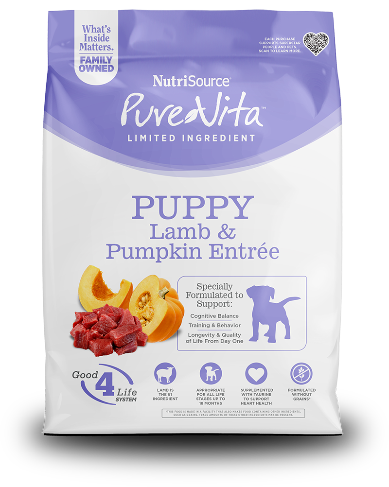 PureVita Grain Free Puppy Lamb & Pumpkin