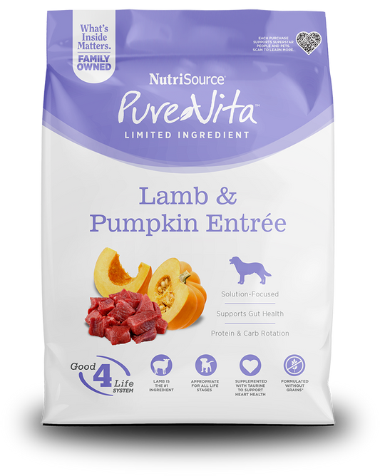 PureVita Grain Free Lamb & Pumpkin