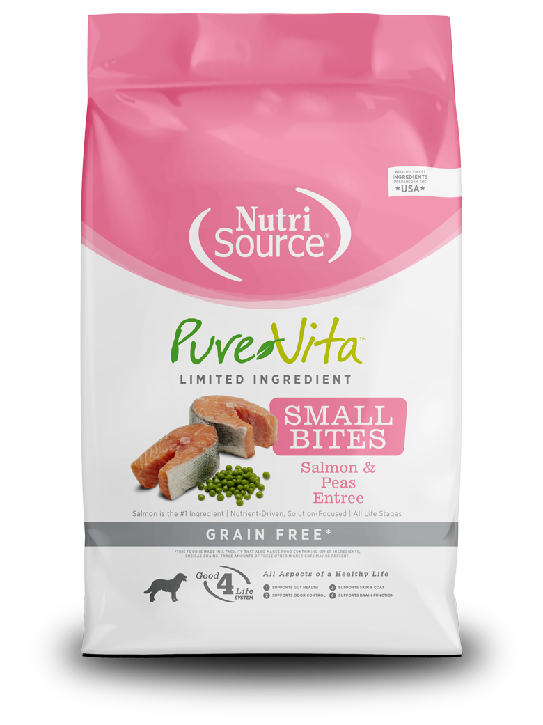 PureVita Grain Free Salmon & Peas Small Bites