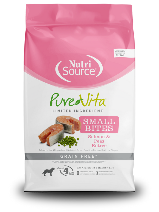 PureVita Grain Free Salmon & Peas Small Bites