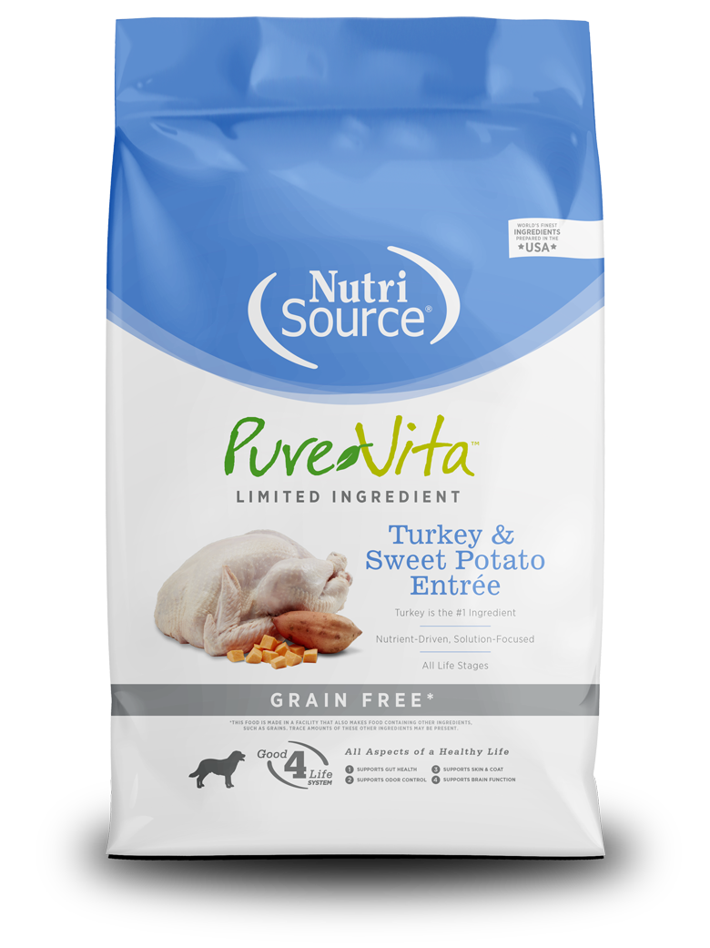 PureVita Grain Free Turkey & Sweet Potato
