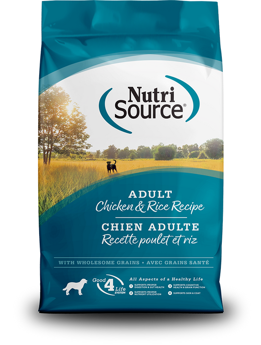 NutriSource Adult Dog Chicken & Rice