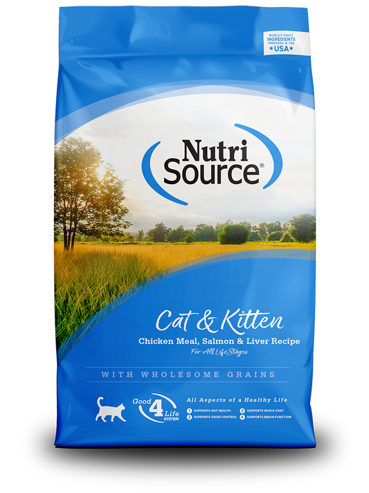 NutriSource Cat & Kitten Chicken, Salmon, & Liver