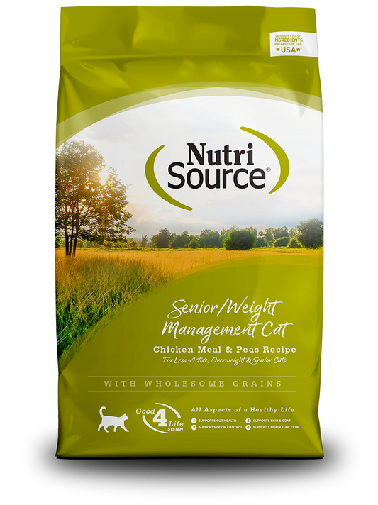 NutriSource Cat Senior Weight Management