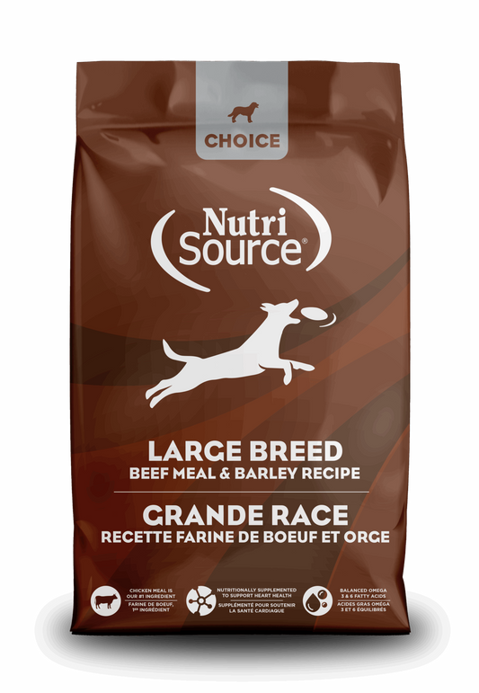 NutriSource Choice ALS Large Breed Beef 40lb