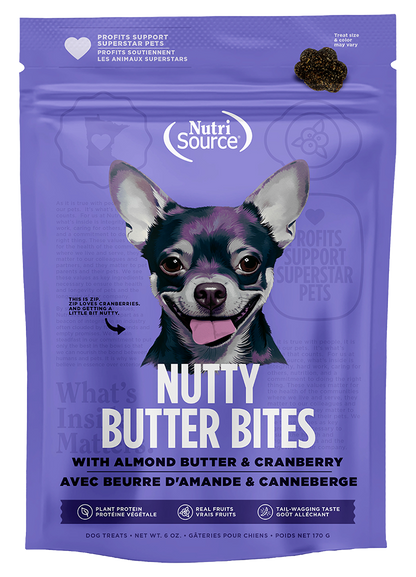 NutriSource Nutty Butter Bites
