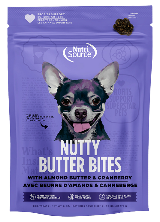 NutriSource Nutty Butter Bites