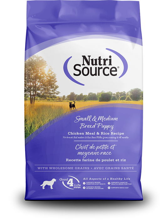 NutriSource Small & Medium Breed Puppy