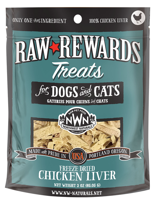 Northwest Naturals FD Chicken Liver Treats 3oz