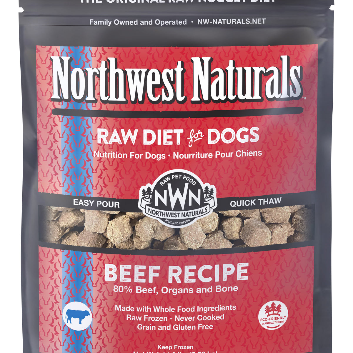 Northwest Naturals Beef Nuggets 6lb