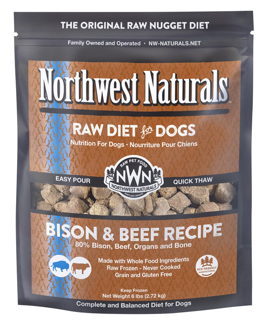 Northwest Naturals Bison & Beef Nuggets 6lb