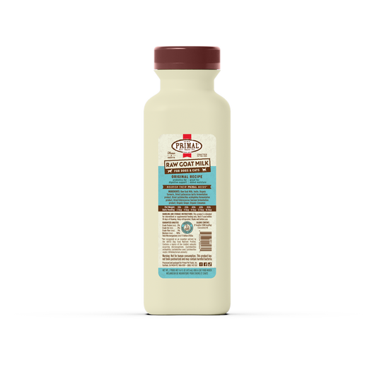 Primal Raw Frozen Goat Milk
