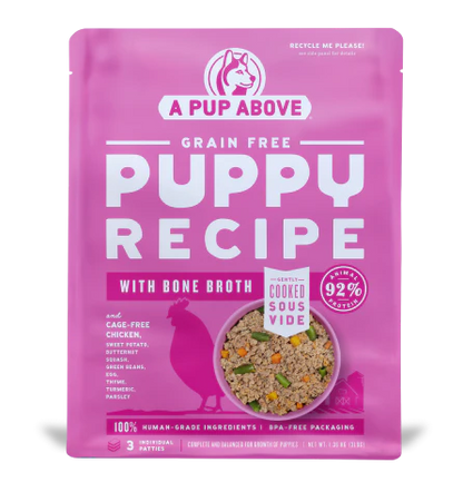 A Pup Above Frozen Gently Cooked