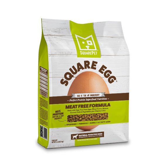 Square Egg Meat Free Canine