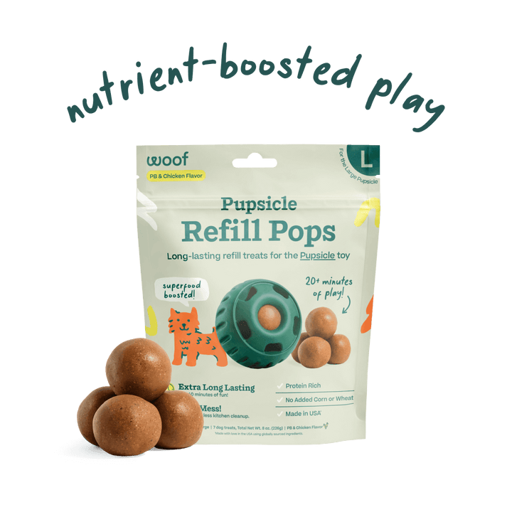 Woof Pupsicle Refill Pops Chicken