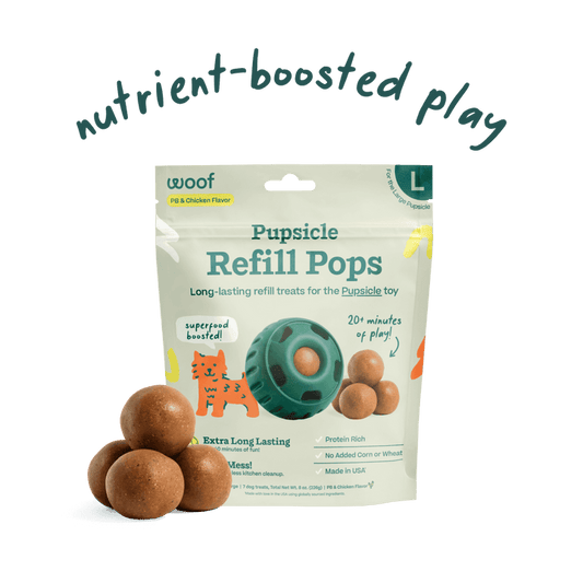 Woof Pupsicle Refill Pops Chicken