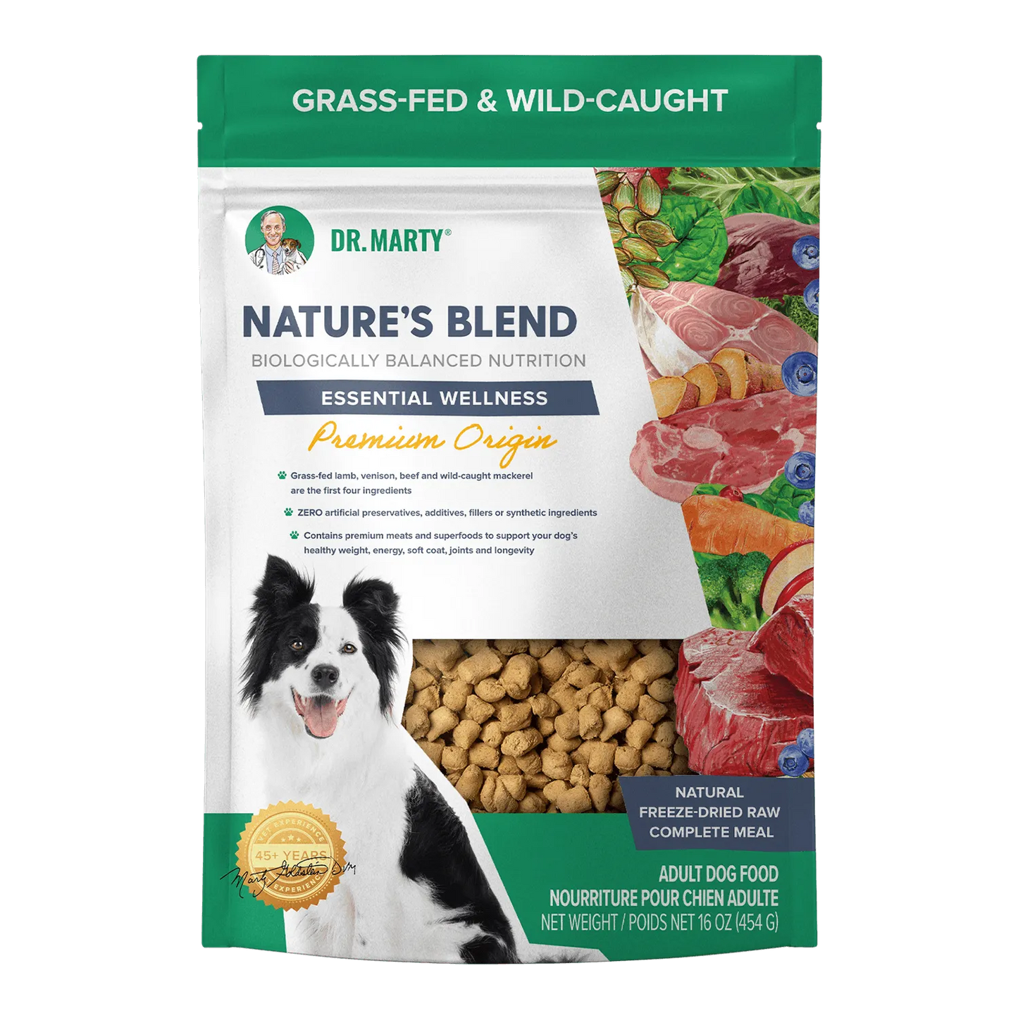 Dr. Marty's Nature's Blend Essential Wellness Premium Origin