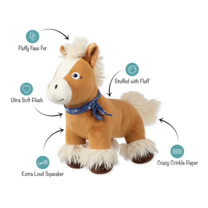 HAY THERE CUTIE PLUSH DOG TOY