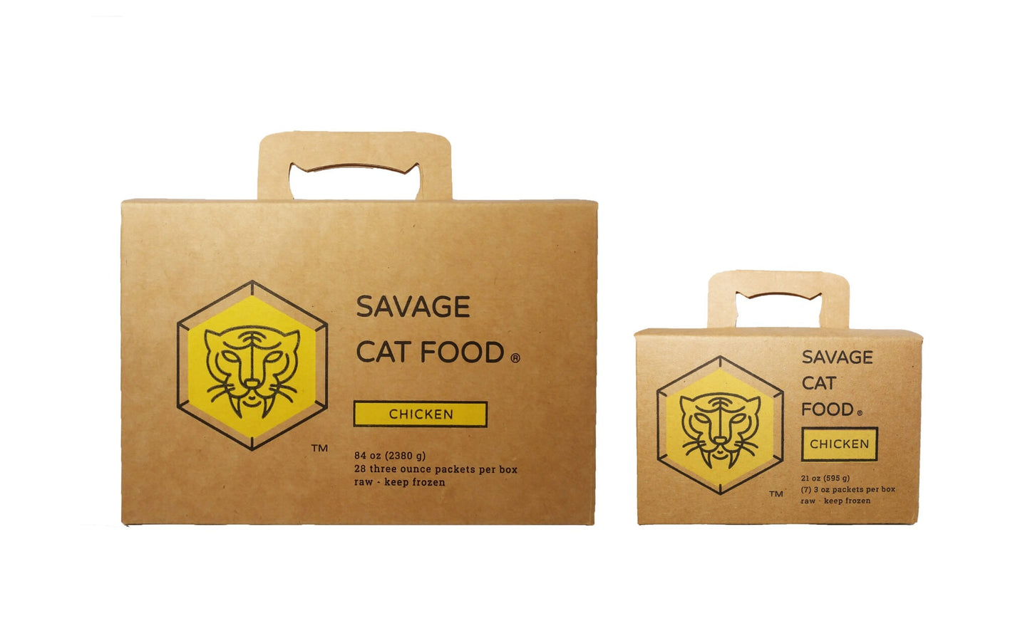 Savage Cat Raw Food Chicken