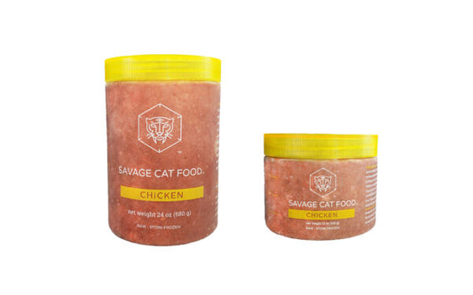 Savage Cat Raw Food Chicken