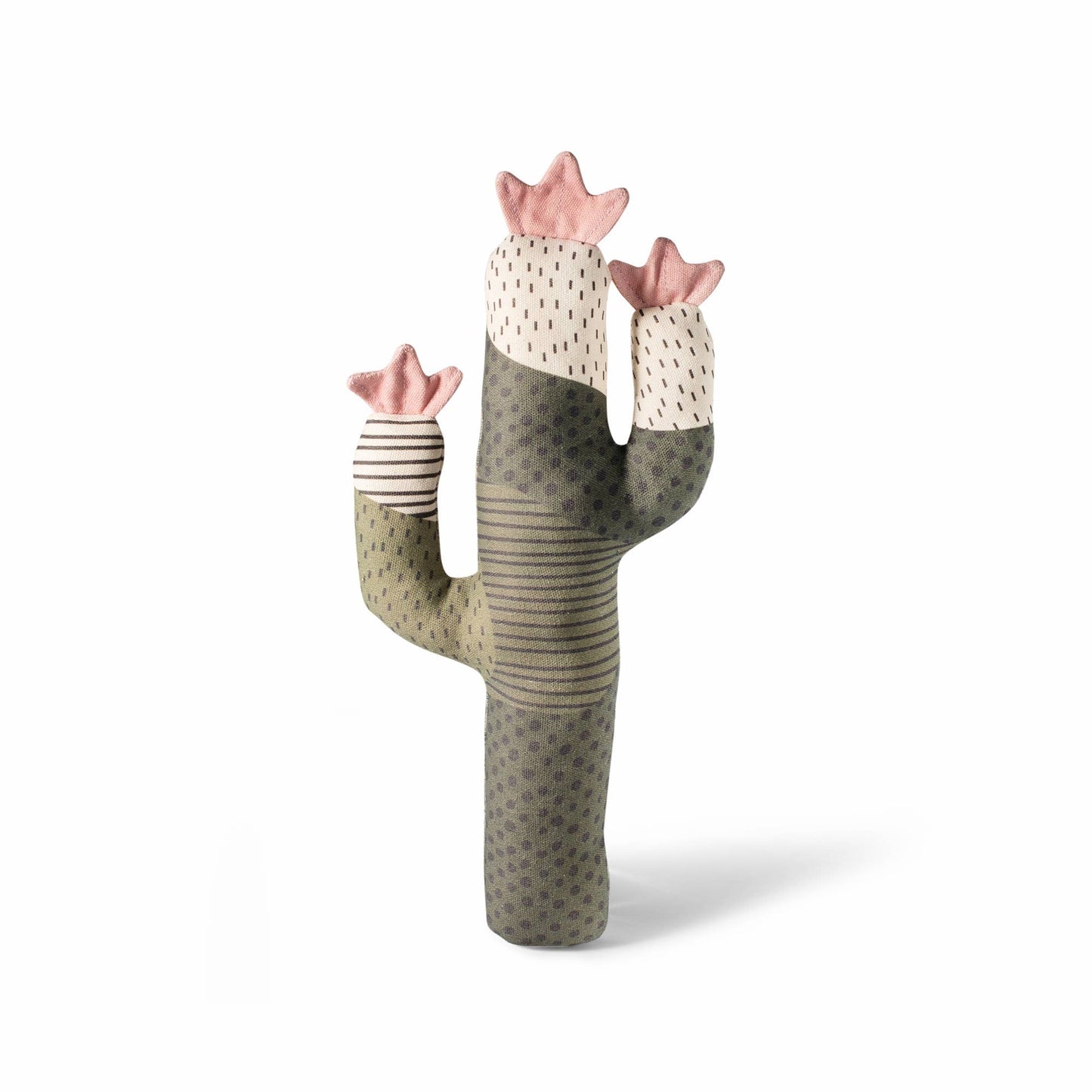 CANVAS SQUEAKER DOG TOY I CAN BE A BIT PRICKLY
