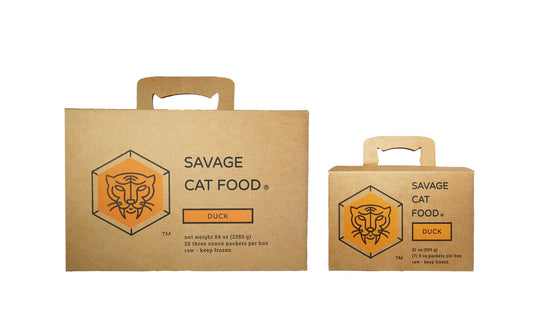 Savage Cat Raw Food Duck