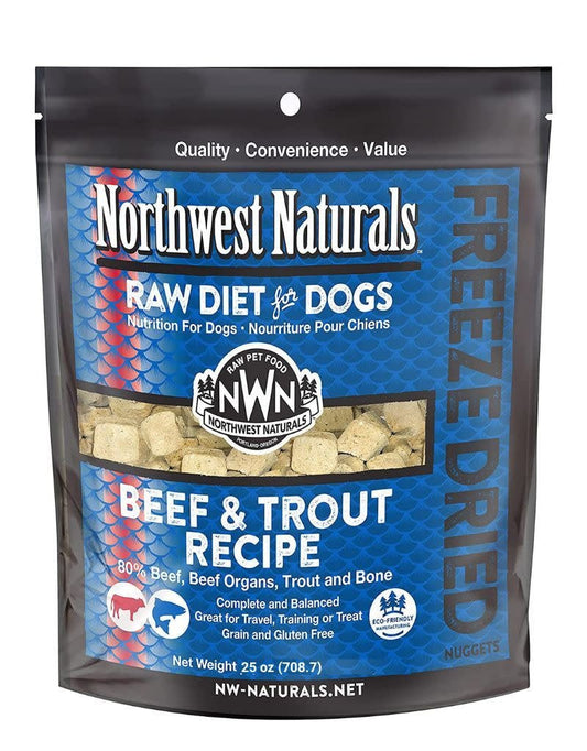Northwest Naturals FD Beef & Trout Nuggets 12oz