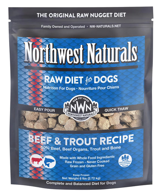Northwest Naturals Beef & Trout Nuggets 6lb