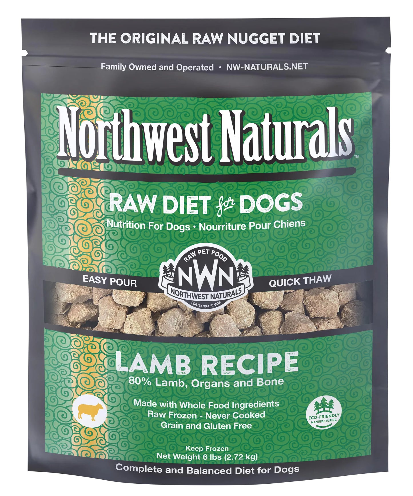 Northwest Naturals Lamb Nuggets 6lb