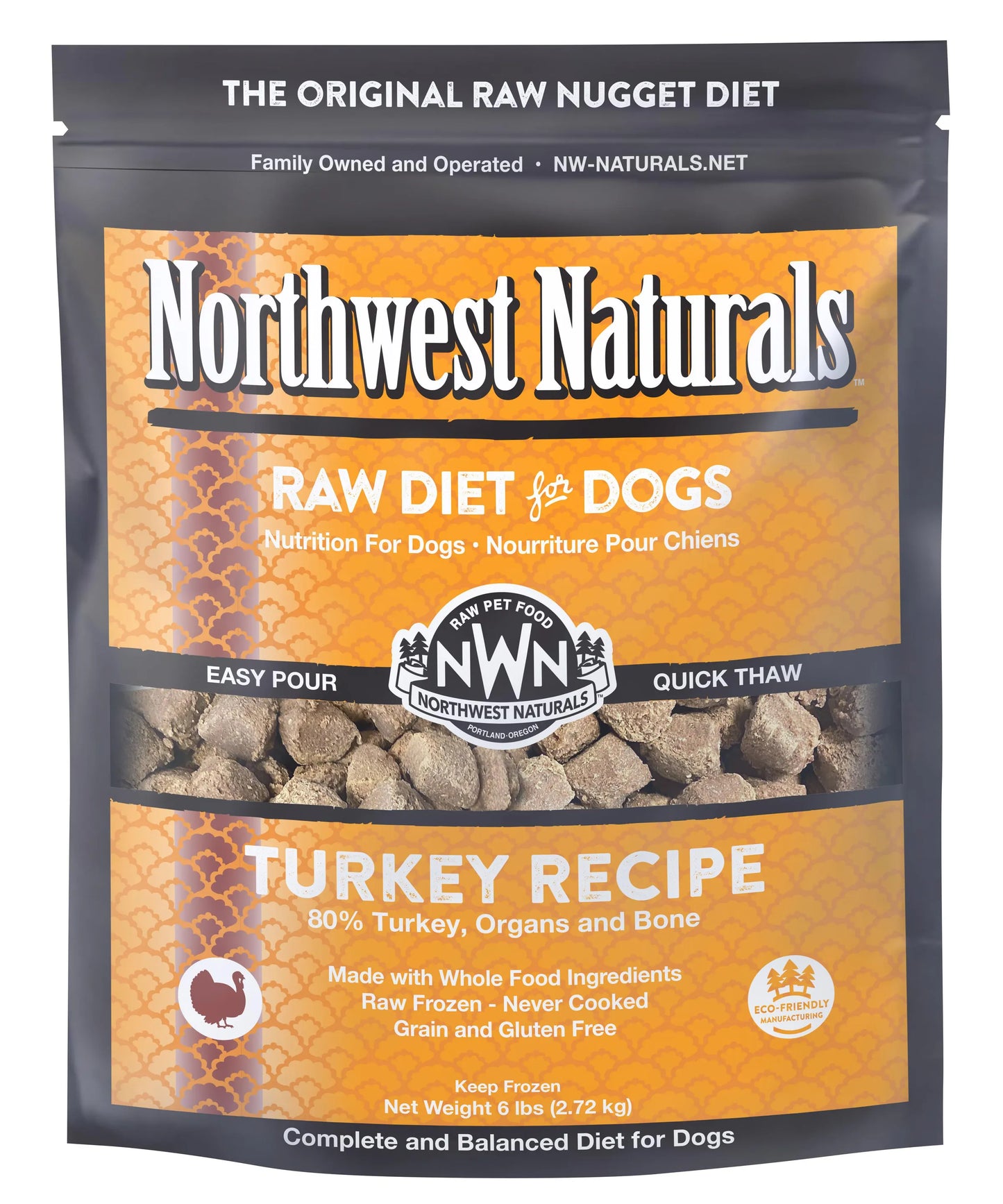 Northwest Naturals Turkey Nuggets 6lb