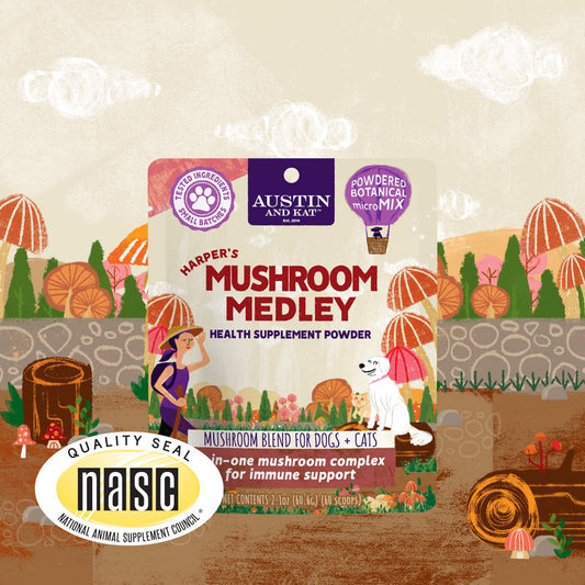 Austin & Kat Harper's Mushroom Medley Health Supplement Powder 2.1oz
