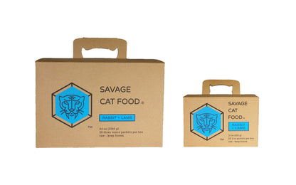 Savage Cat Raw Food Rabbit & Lamb
