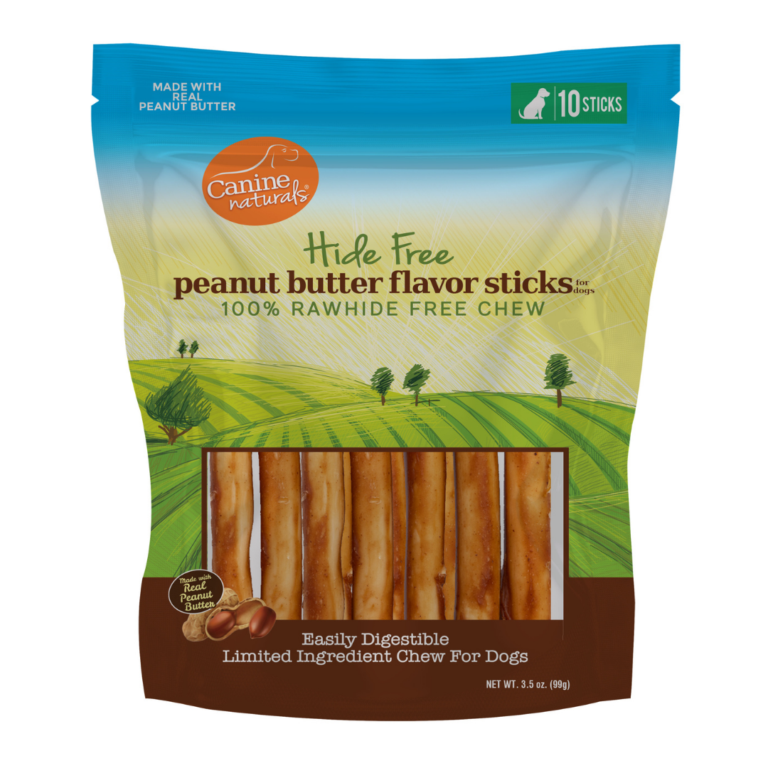 Canine Naturals Hide Free Peanut Butter Chew