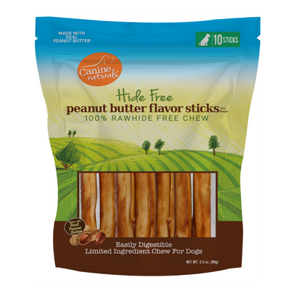 Canine Naturals Hide Free Peanut Butter Chew