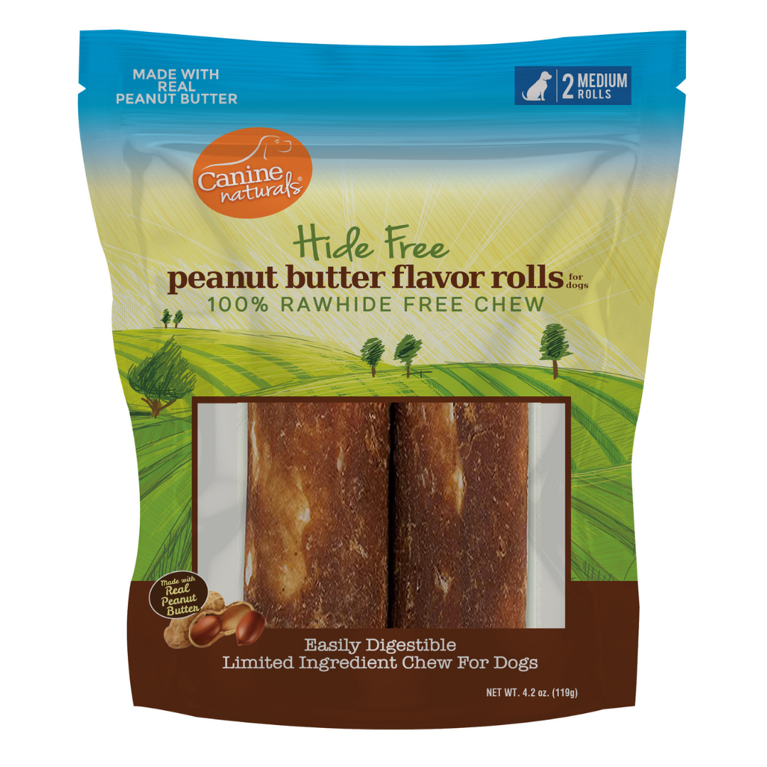 Canine Naturals Hide Free Peanut Butter Chew