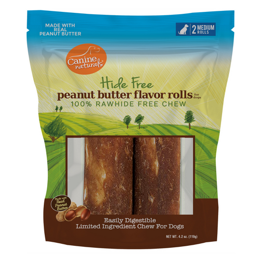 Canine Naturals Hide Free Peanut Butter Chew