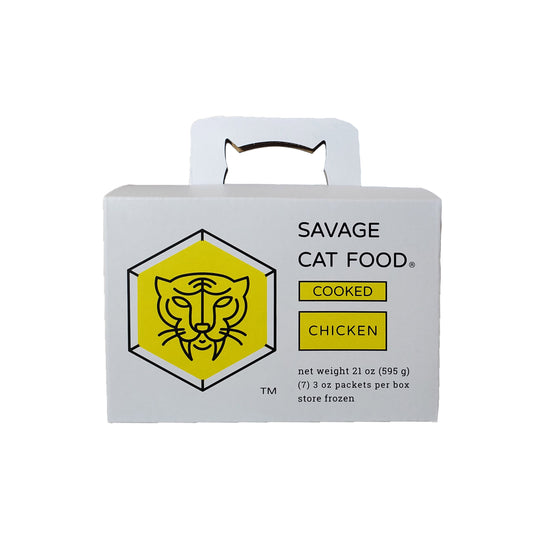 Savage Cat Food Cooked 21oz