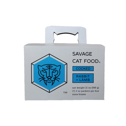 Savage Cat Food Cooked 21oz